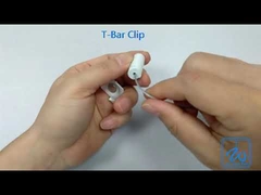 t bar twist clips drop grid langit-langit klip langit-langit gantung untuk tanda