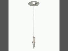 Hubungkan Absorber Anchor 40.5*37MM Dari Bahan Zinc Alloy Dengan Kit Kawat Yang Dapat Disesuaikan