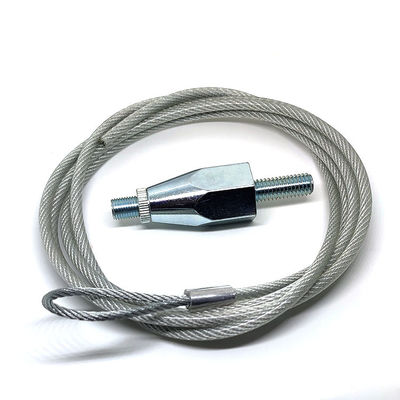 Kabel Baja Kawat yang Dikrimping dengan Kit Suspensi Pengait Jepret Toggle Cable Gripper