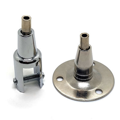 Penjepit Kabel Garpu Dengan Pin Pengunci Sistem Panel Tanda Tampilan Kabel Tali Kawat Baja