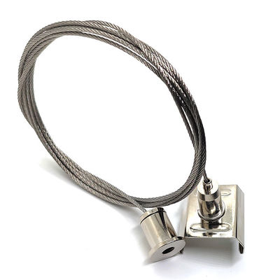 Kit Suspensi Gripper Kabel Kawat Dengan Klip Panel Aluminium Untuk XTSC Track