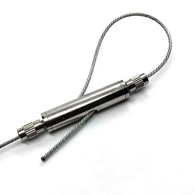 Nikel Cat Kuningan Looping Gripper Adjustable Pesawat Kabel Hanging Kit