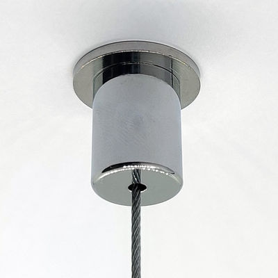 Tembaga Chrome Ceiling Coupler Attachment Steel Wire Rope Ceiling Connector