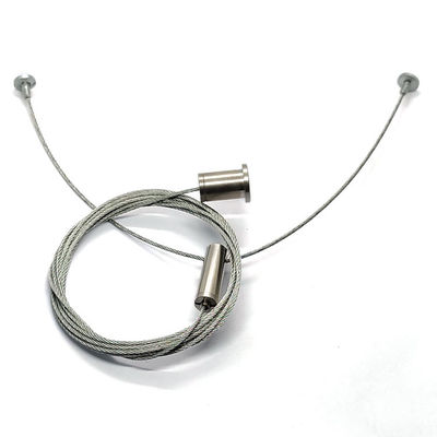 Kit suspensi ringan dengan pegangan kabel yang disesuaikan dan tali kawat stainless