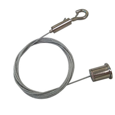 Aircraft Cable Gripper Suspension Hanging Kit Steel Wire Untuk Sistem Tampilan Signage