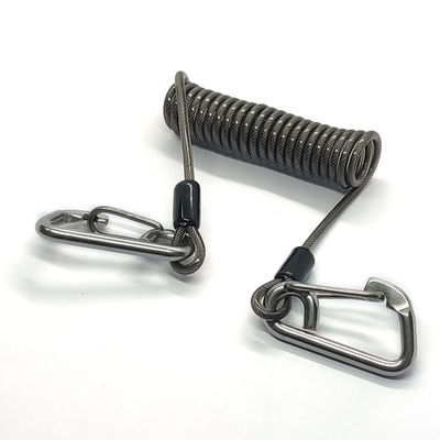 Tali Pegas Koil Populer Dengan Lanyard Warriors Retractable Keselamatan