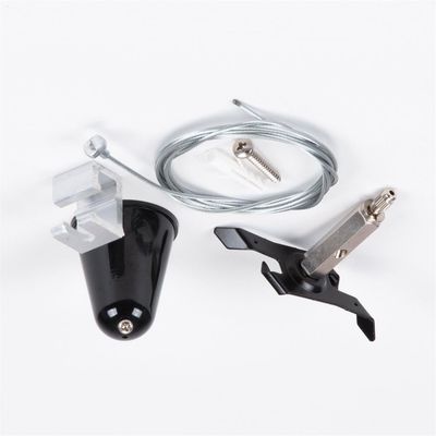 Track Lighting Suspension Kits Dengan Wire Ceiling Gripper Clamp Holder Metal