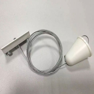 LED Track Lighting Suspension Kits Wire Hanging Kit Gripper Kabel Dengan Track Clip