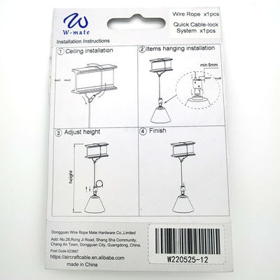 Zip Cable Looping Gripper Dengan Snap Lock Catenary Lighting Trunking System