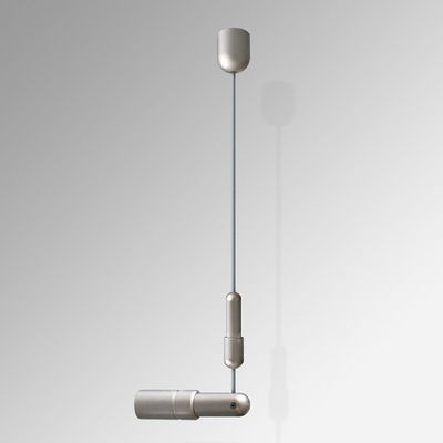 Sistem Tampilan Kabel Penandaan Gantung Kawat Aluminium Iklan yang Dipasang di Dinding Toko Ritel