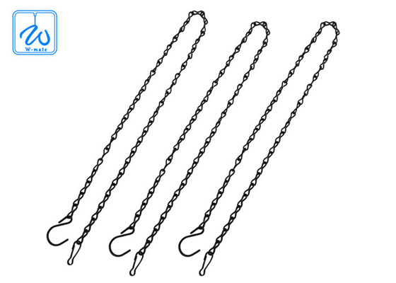 Kit Gantung Pot Bunga yang Dapat Disesuaikan Kit Suspensi Kawat Pot Tanaman Tiga Kaki