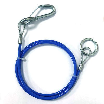 TPU PU PVC PA Lapisan Steel Wire Rope Sling Stainless Steel Wire Rope Safety Cable
