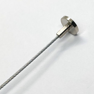 T Bentuk Terminal Fleksibel Kawat Kabel Sling 7X7 Lanyard Stainless Steel Wire Rope