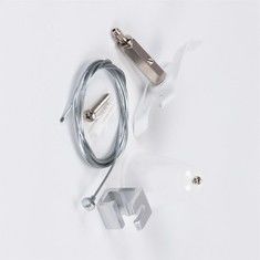 Desain khusus Ekstensi Clamp Gripper Wire Rope Grip Untuk Linear Lighting Suspension Kits