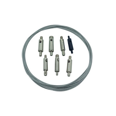 Sidekit Exit Cable Grippers Suit 1.0-2.5mm Wire Rope Untuk Menggantung Sistem Dengan Pencahayaan Dan Tampilan