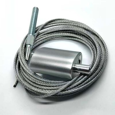 Penjepit Kabel Kuningan yang Dapat Disesuaikan Dua Arah untuk Sistem Gantung