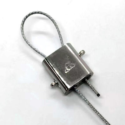 Pengunci Cengkeraman Tali Kawat Kuningan yang Dapat Disesuaikan untuk Kabel Dengan Loop