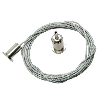 Pengait Kabel yang Dapat Disesuaikan untuk Pemasangan di Langit-Langit Ukuran Kecil Alat Perangkat Keras CNC