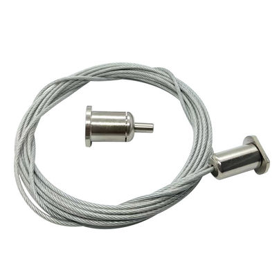 Pengait Kabel yang Dapat Disesuaikan untuk Pemasangan di Langit-Langit Ukuran Kecil Alat Perangkat Keras CNC