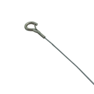 Steel Wire Rope Sling dengan Hook untuk Lighting Display dan Hanging