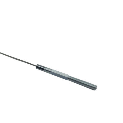 Galvanized 1.5MM Wire Rope Dengan Kepala Seng Untuk Struktur Gantung