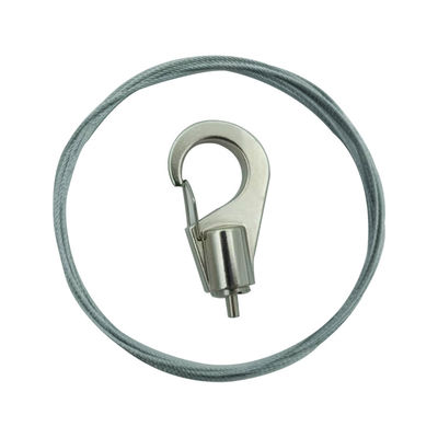 Penjepit Kabel Kustom OEM Dengan Kait Pegas Untuk Sistem Suspensi Kabel