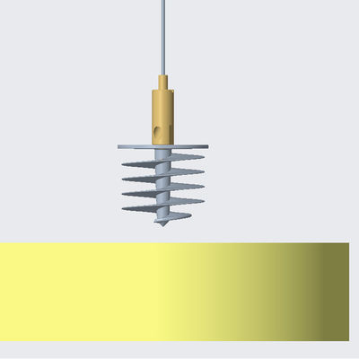 Hubungkan Set Kabel Adjustable Sound Absorbing Panel Ceiling Hanging System
