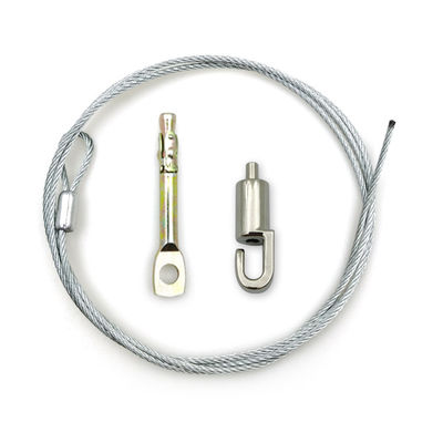 Hubungkan Absorber Dengan Set Kawat yang Bisa Disesuaikan Untuk Sistem Suspensi Langit-langit Akustik