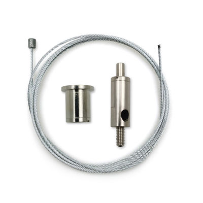 Sambungkan Sound Absorber Dengan Set Wire Adjustable Untuk Panel Sistem Langit-langit