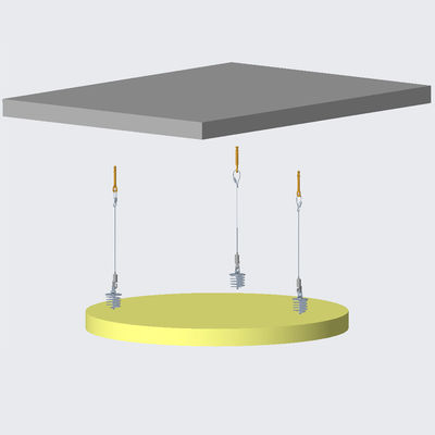 Hook Cable Suspension Kit Looping Gripper Hanging System For Acoustic Ceiling Tiles