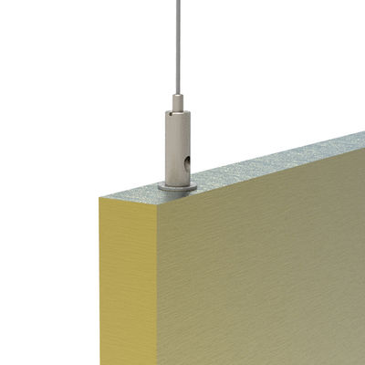 Hubungkan Penyesuaian Jangkar Peredam Panel Akustik Suspensi Memasang Sekrup Langsung Ke Panel Akustik