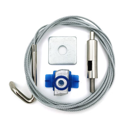 Kit kabel penangguhan pencahayaan dengan Gripper aplikasi kabel penangguhan kit