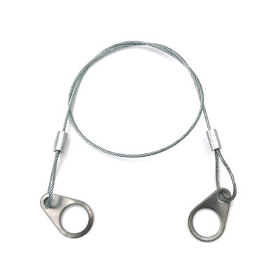 Speaker Keamanan Kabel stainless steel Kabel Keamanan Tali Kawat Untuk Langit-langit Speaker Dipasang Langit-langit Atau Di Tembok Tambahkan Keamanan Untuk Gantung Lampu Kunci Kamera DIY Speaker Di Aula Mobil Bar Pameran