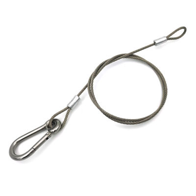 Kabel Suspensi Kawat Gantung Untuk Speaker Lampu Tumbuh LED Peralatan Display Periklanan Kuat Ringan