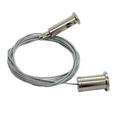 Kit Suspensi Penjepit Kabel Baja Tahan Karat untuk Sistem Pencahayaan