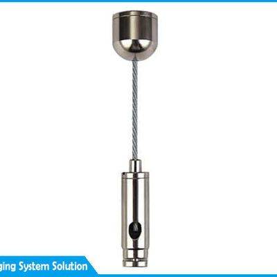 Kit Gantung Langit-Langit Baja Tahan Karat dengan Tali Kawat dan Penjepit Kabel