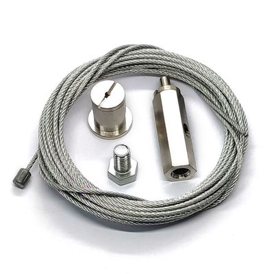 Kit Gantung Lampu LED Baja Tahan Karat untuk Lampu Panel