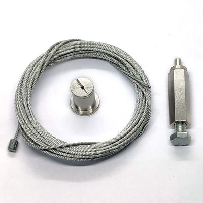 Kit Gantung Lampu LED Baja Tahan Karat untuk Lampu Panel