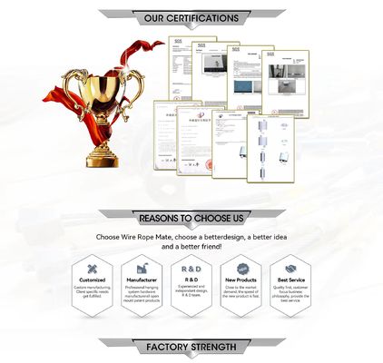 Gripper Looping Brass Cable untuk 0.6mm ~ 2.0mm Steel Wire dengan Pengiriman 7 Hari dan 100 Pcs MOQ