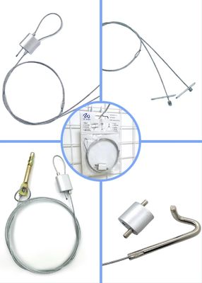 Double Side Loop Cable Looping Gripper dengan pengiriman 7 hari dan 1000 pcs MOQ untuk lampu