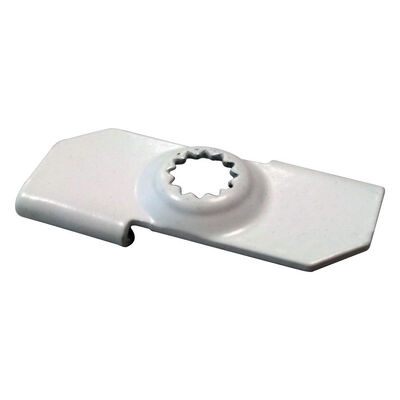 Twist T-Bar Cable Clip Suspension System Ceiling Grid Clips dengan lubang untuk pemasangan yang mudah