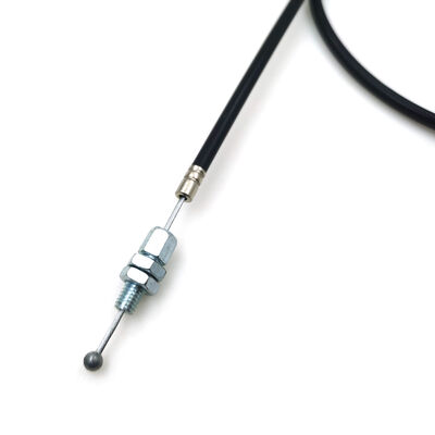 Pegangan Koper Baja Lapis PVC Kabel Rem Panjang Baja Galvanis Tali Kawat Ujung Mata Terminal Ganda