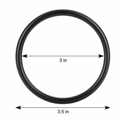 Cincin Finishing Anodizing Hitam Aluminium Untuk Sling