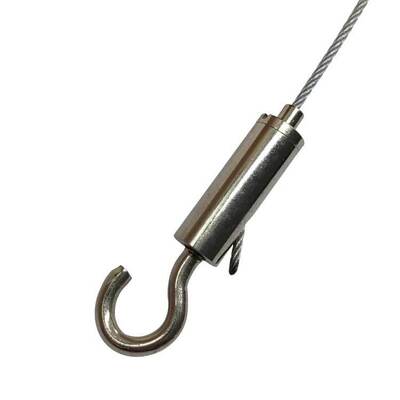 Kualitas Dijamin 18mm Faston Cable Clips 90 derajat Gripper Wire Rope untuk penggunaan di luar ruangan