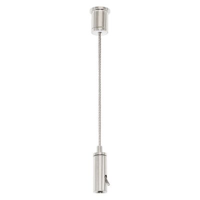 Pabrik Langsung Grosir Tali Kawat Gripper Kabel Lampu Hanging Hardware Baja Adjustable Fitting Keamanan Lifting Aksesoris