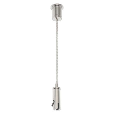 Pabrik Langsung Grosir Tali Kawat Gripper Kabel Lampu Hanging Hardware Baja Adjustable Fitting Keamanan Lifting Aksesoris