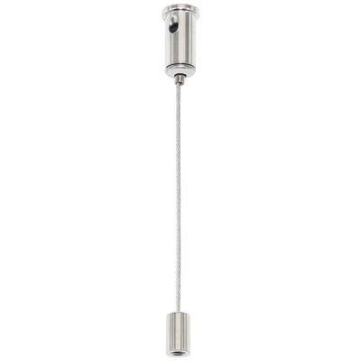 Pabrik Langsung Grosir Tali Kawat Gripper Kabel Lampu Hanging Hardware Baja Adjustable Fitting Keamanan Lifting Aksesoris