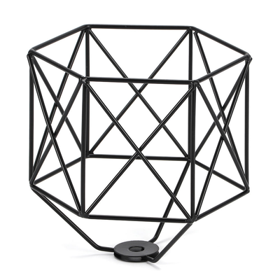 Lampu Pendant Shade Metal Wire Lamp Guard Cage untuk Dekorasi Wire Cage Shades