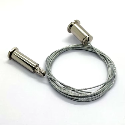 Aksesori Pengait Kabel Kecil Lampu Gantung Perangkat Keras Lampu Langit-langit LED Kustom untuk Dudukan Lampu Panel Dalam Ruangan