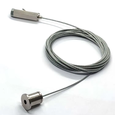 Aksesori Pengait Kabel Kecil Lampu Gantung Perangkat Keras Lampu Langit-langit LED Kustom untuk Dudukan Lampu Panel Dalam Ruangan